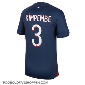 Paris Saint-Germain Presnel Kimpembe #3 Hjemmebanetrøje 2023-24 Kortærmet